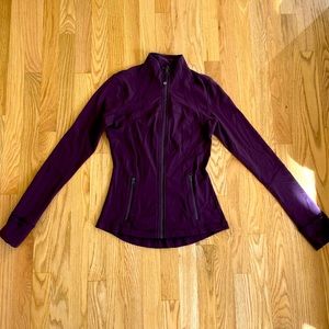 Lululemon Purple Zip Up Jacket Size 4